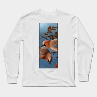 Garrulus glandarius von Wright Long Sleeve T-Shirt